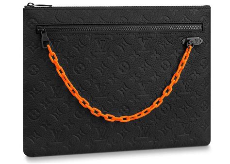 louis vuitton a4 pouch monogram absolute black|Iconic LV Monogram Women's Bags & Purses .